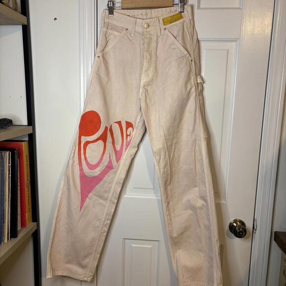 Juliet Johnstone 24 Graphic Carpenter Jeans - Picture 1 of 7